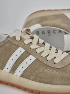 Sneakers camoscio beige