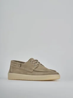 Sneakers camoscio beige