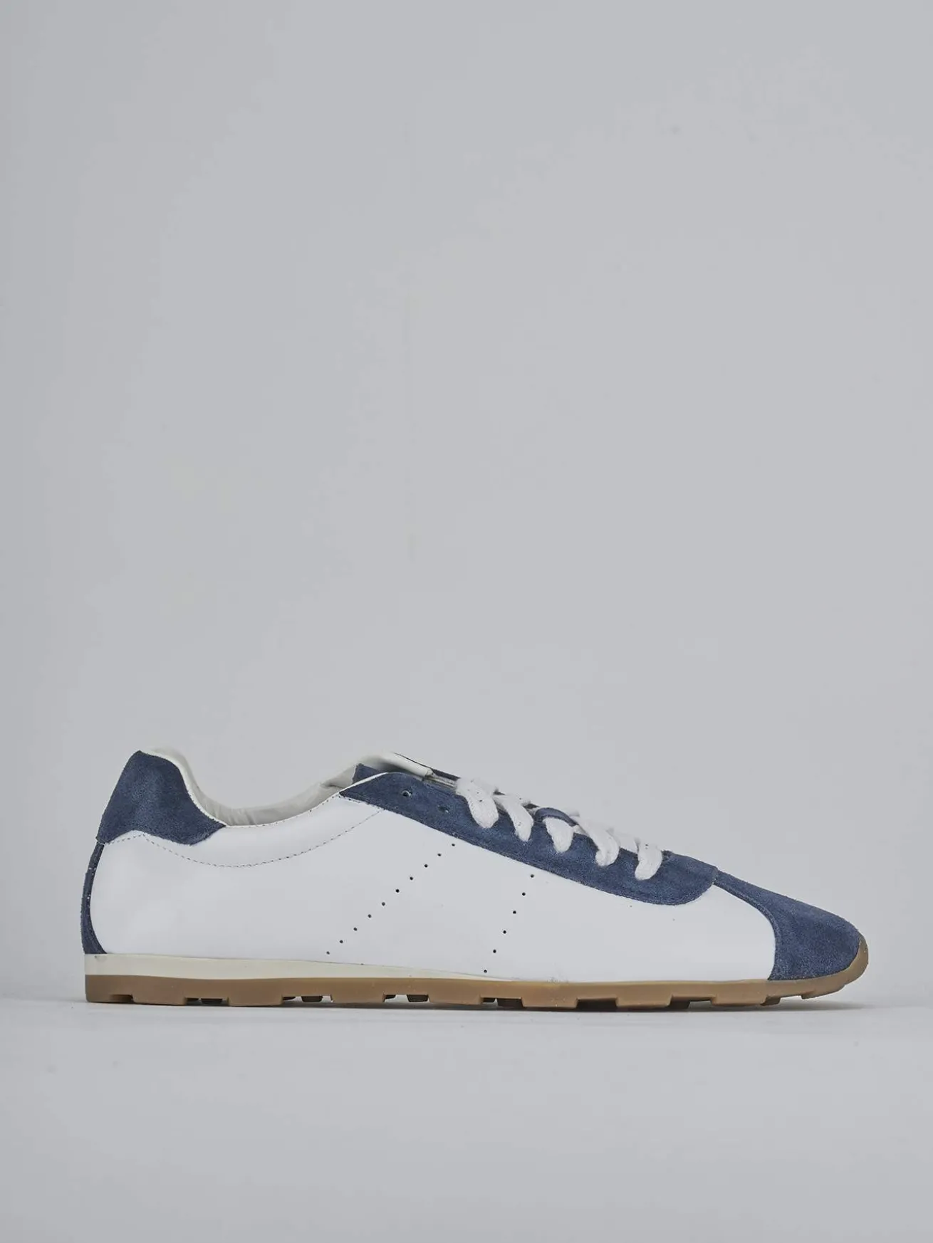 Sneakers camoscio bianco