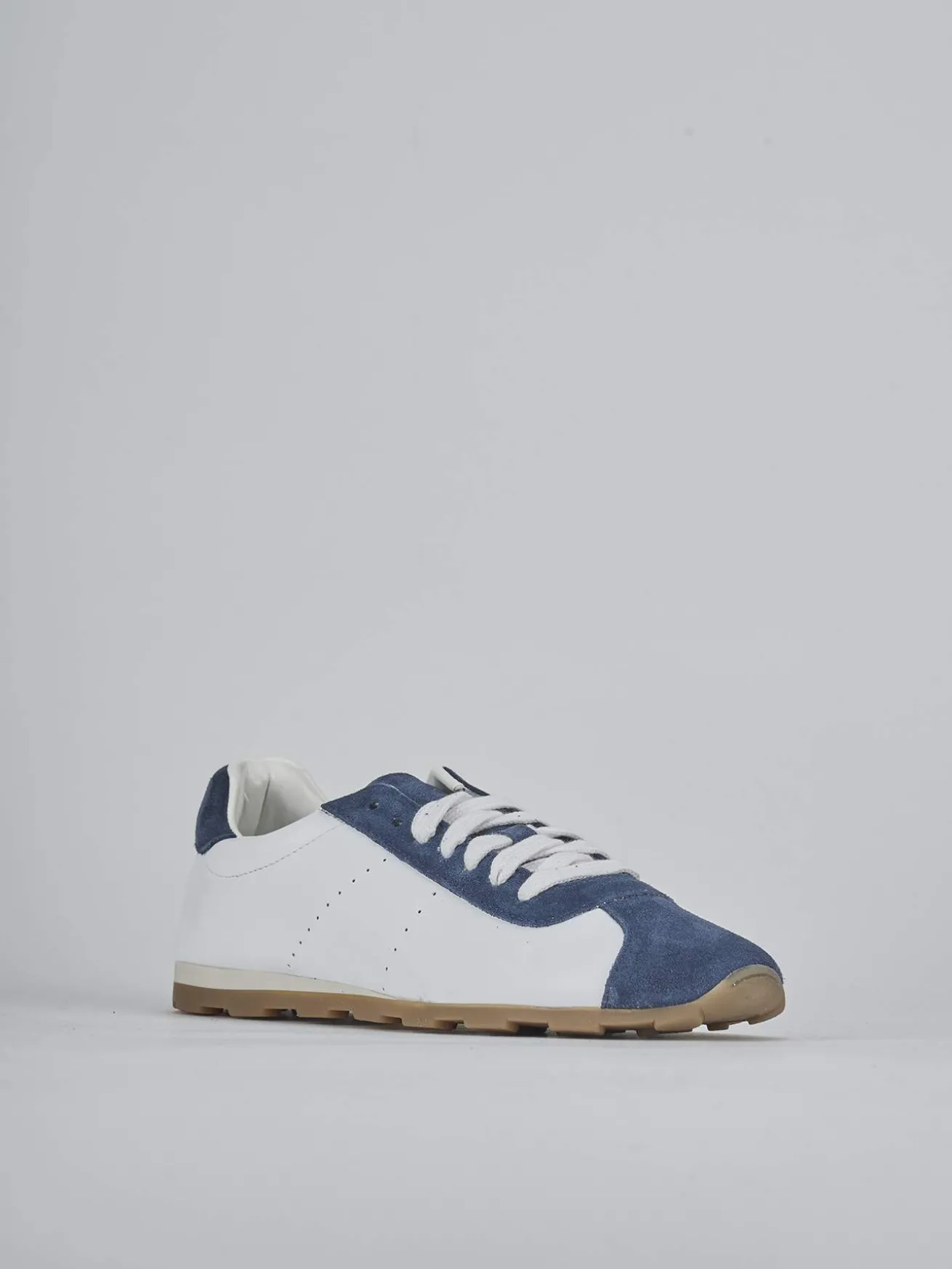 Sneakers camoscio bianco