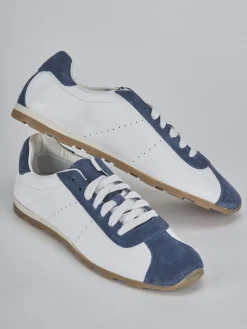 Sneakers camoscio bianco