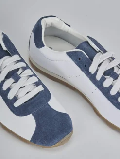 Sneakers camoscio bianco