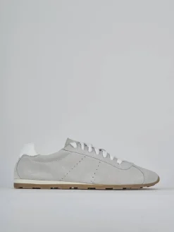 Sneakers camoscio bianco