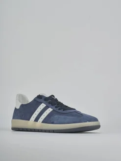 Sneakers camoscio blu