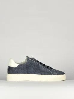 Sneakers camoscio blu