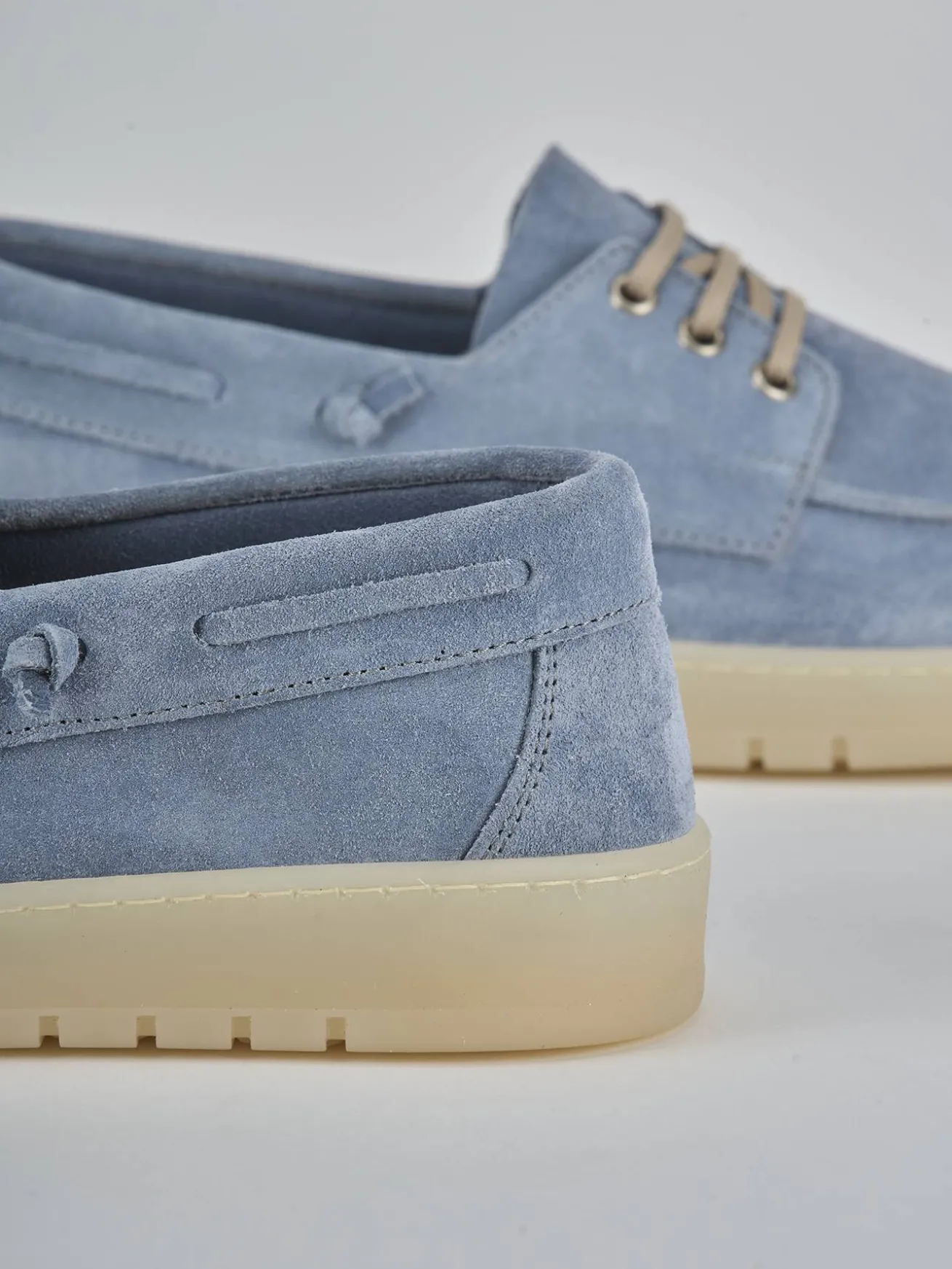 Sneakers camoscio jeans