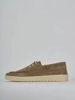 Sneakers camoscio marrone