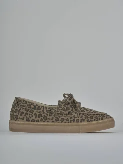 Sneakers camoscio multicolor