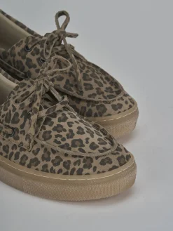 Sneakers camoscio multicolor