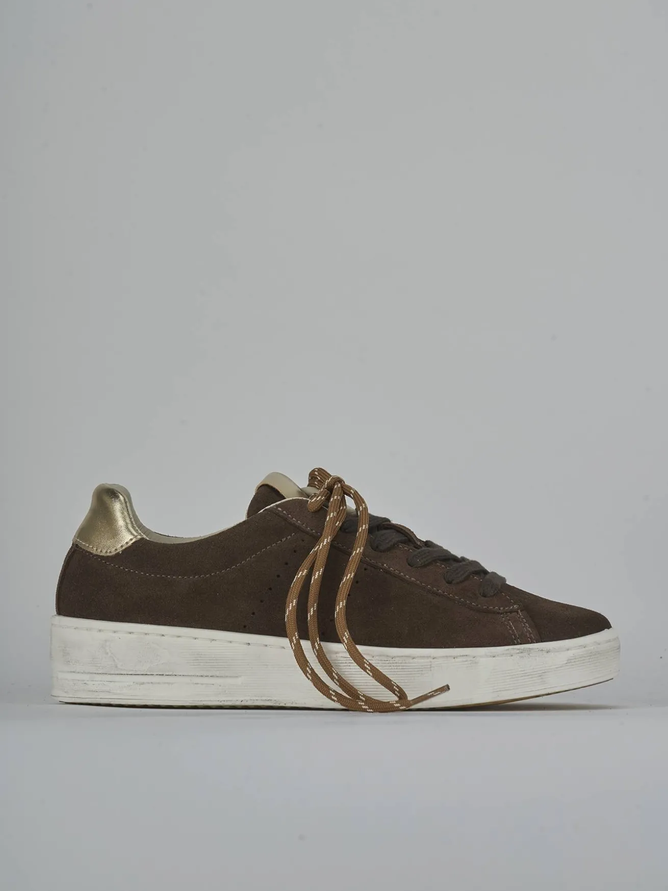 Sneakers camoscio testa