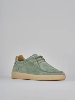 Sneakers camoscio verde