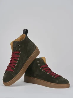 Sneakers camoscio verde