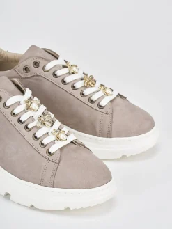Sneakers nabuk beige