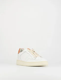 Sneakers pelle arancio