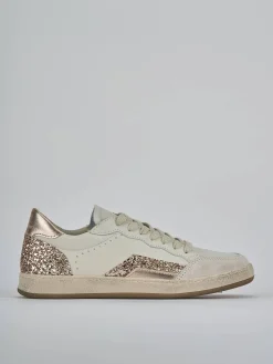 Sneakers pelle beige