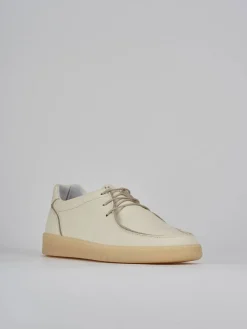 Sneakers pelle beige
