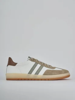 Sneakers pelle beige