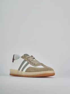 Sneakers pelle beige