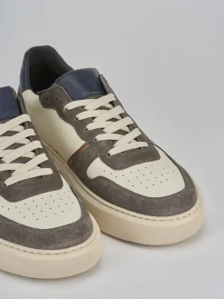 Sneakers pelle beige