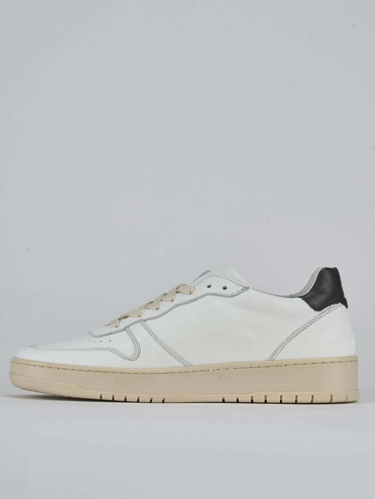 Sneakers pelle bianco