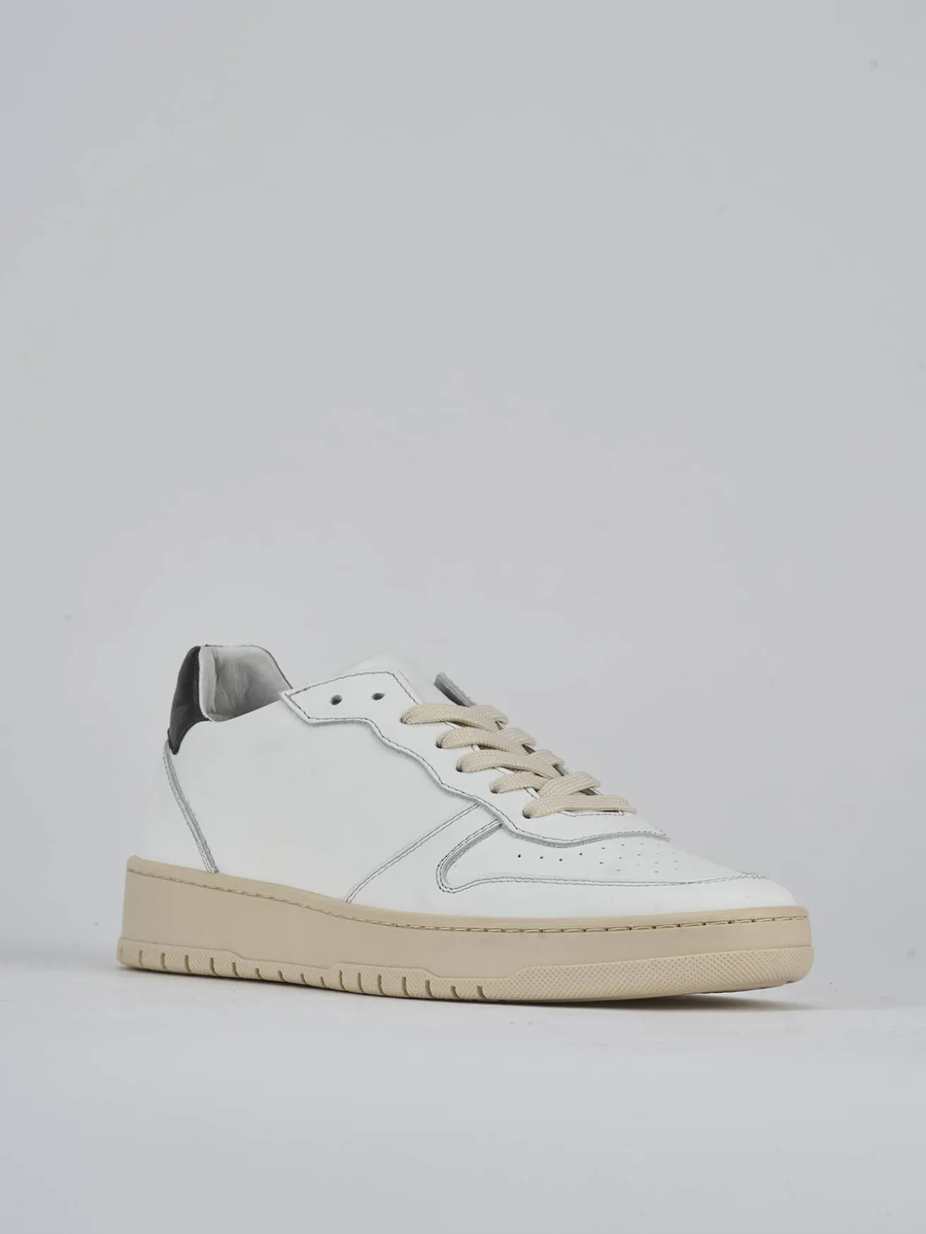 Sneakers pelle bianco