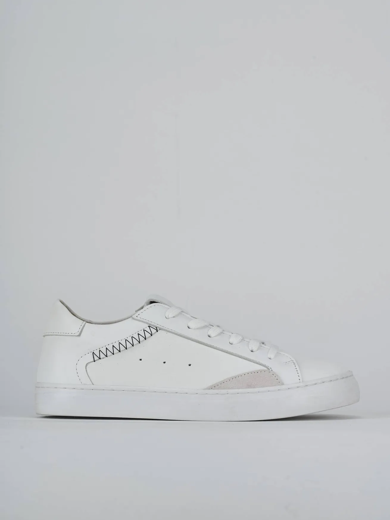 Sneakers pelle bianco