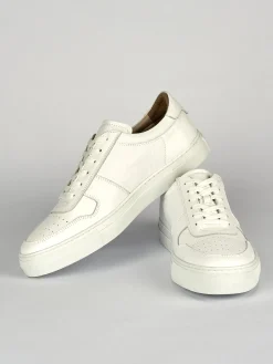 Sneakers pelle bianco