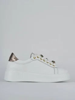 Sneakers pelle bianco
