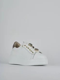 Sneakers pelle bianco