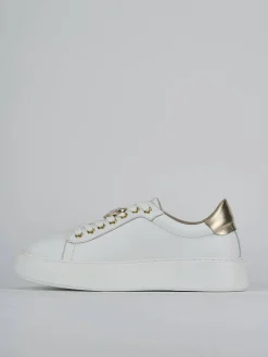 Sneakers pelle bianco