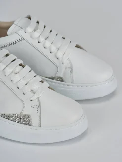 Sneakers pelle bianco