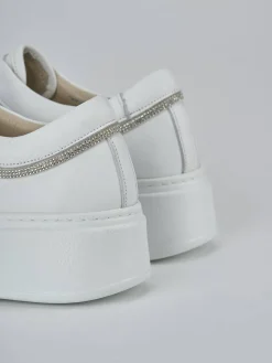 Sneakers pelle bianco