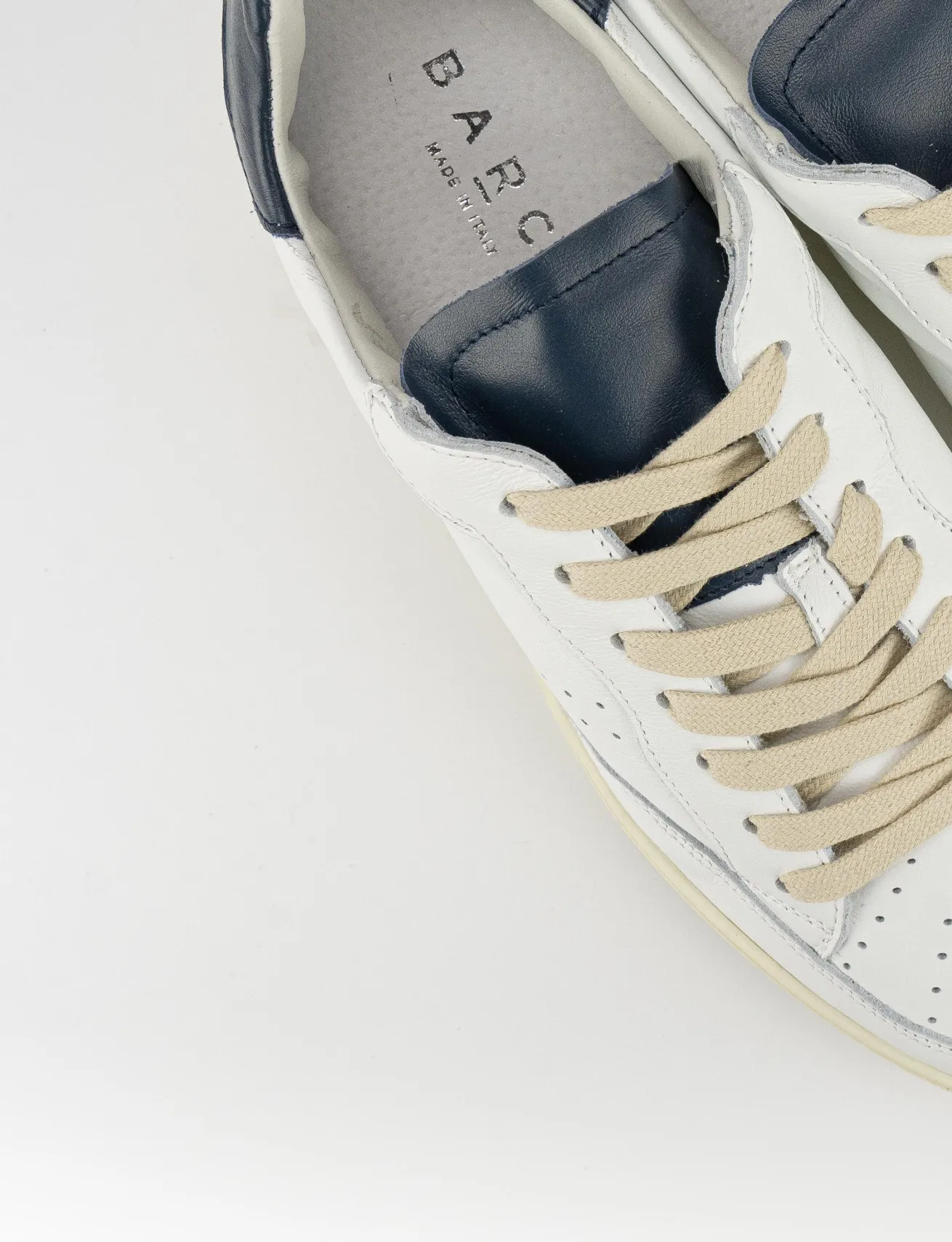 Sneakers pelle bianco