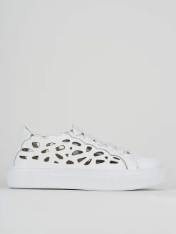 Sneakers pelle bianco