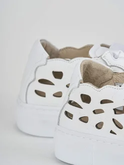 Sneakers pelle bianco