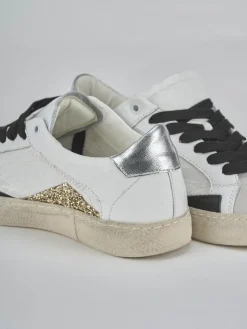 Sneakers pelle bianco
