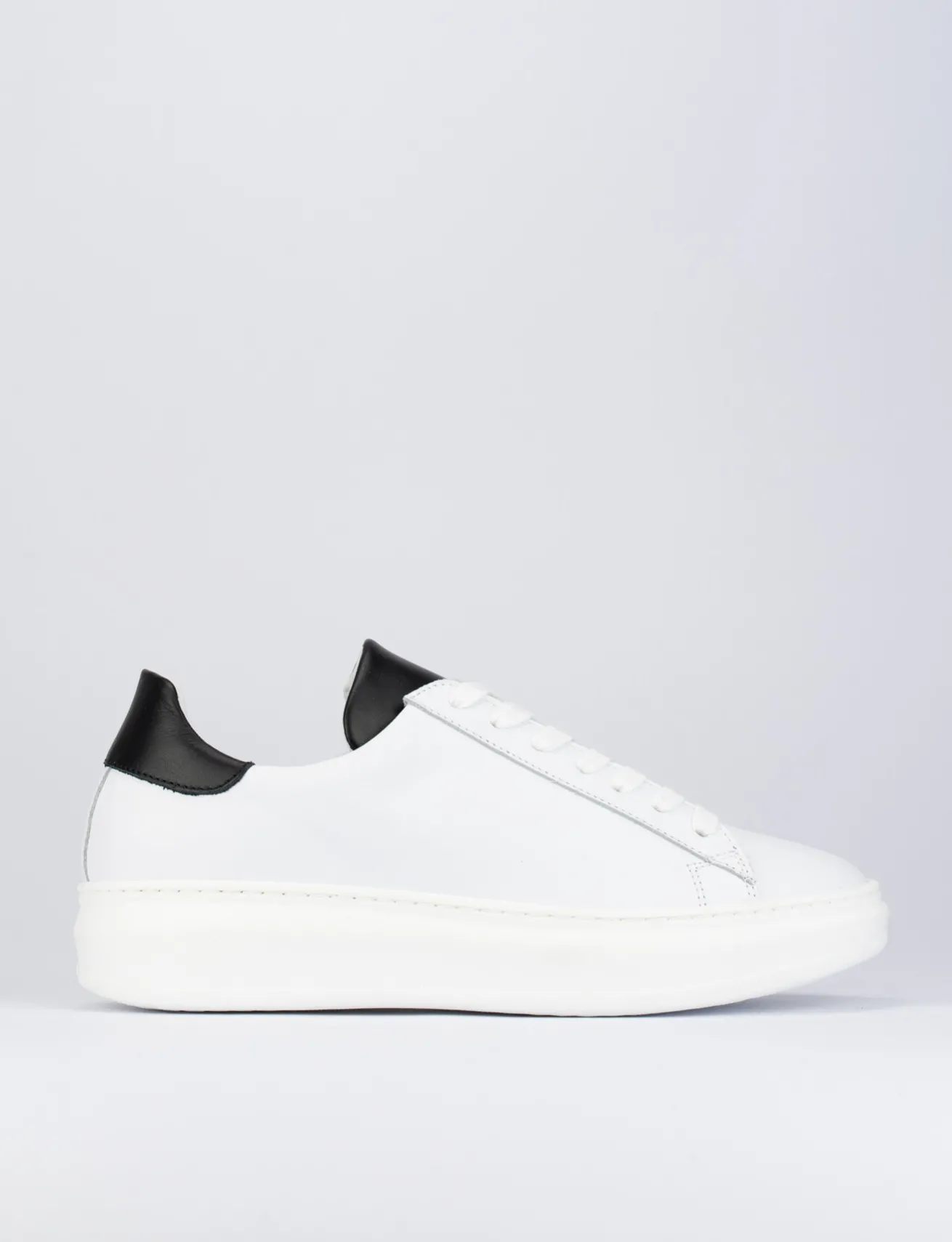 Sneakers pelle bianco