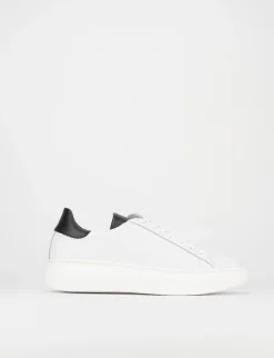 Sneakers pelle bianco