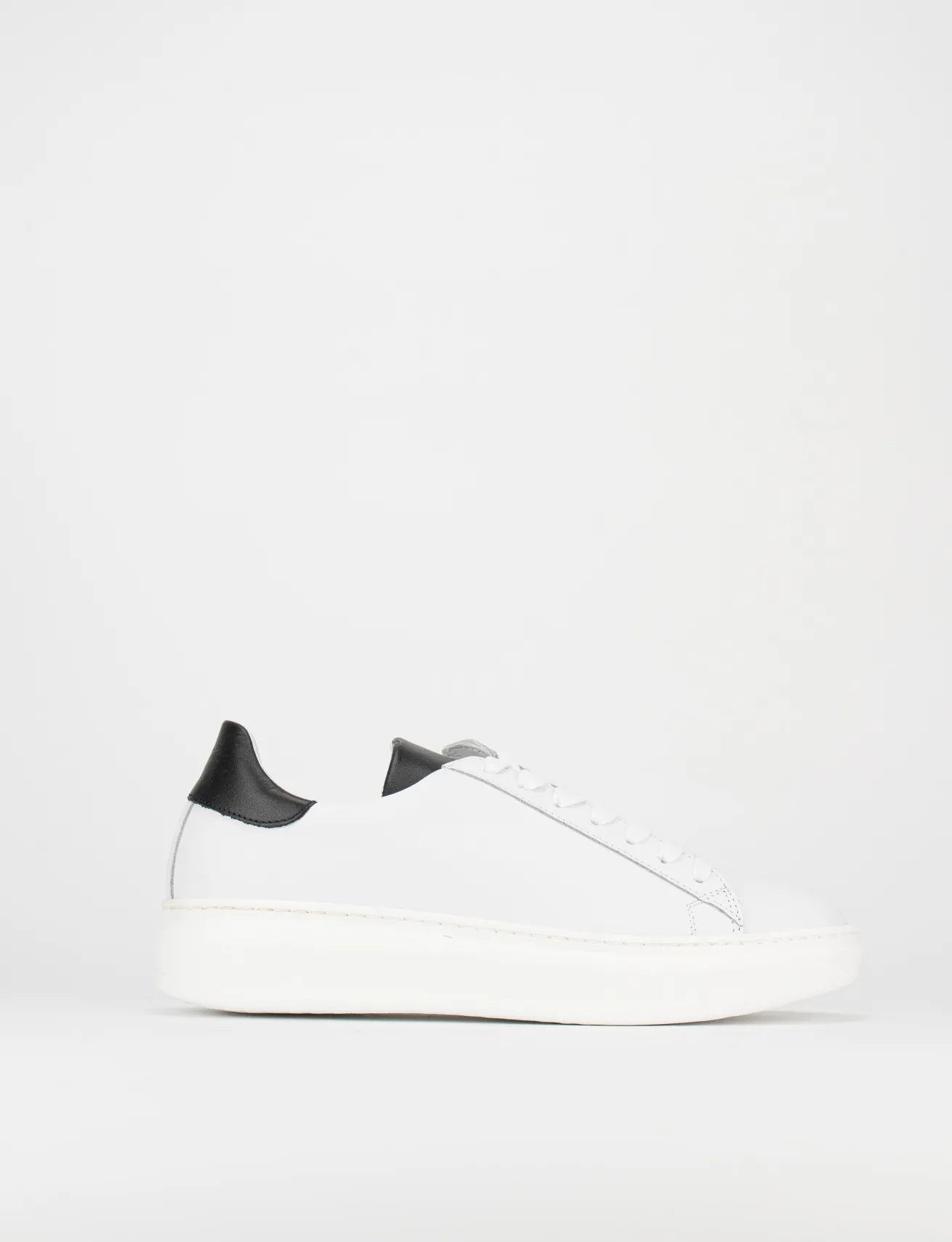 Sneakers pelle bianco