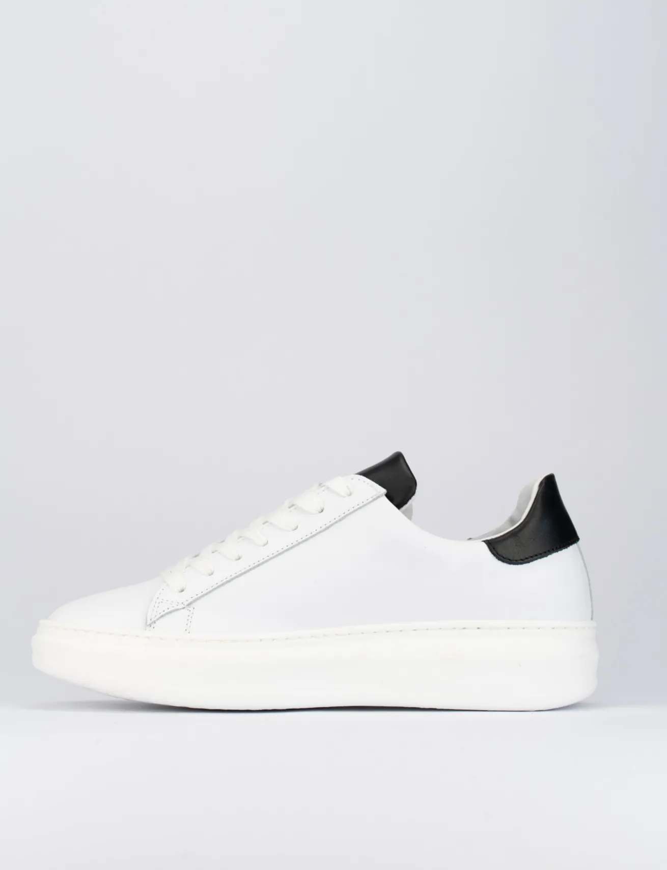 Sneakers pelle bianco
