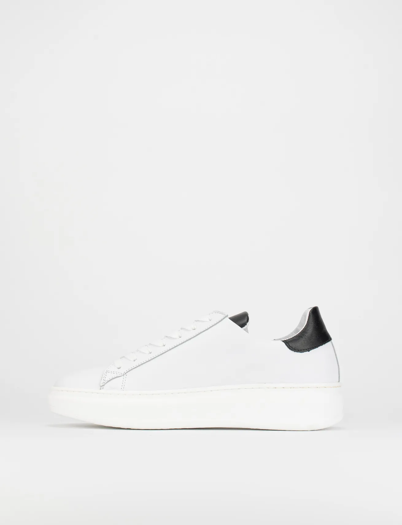 Sneakers pelle bianco