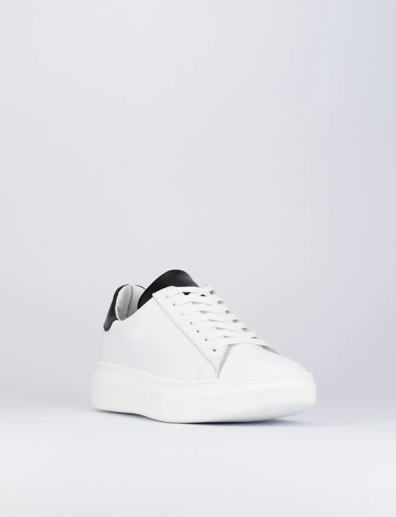 Sneakers pelle bianco