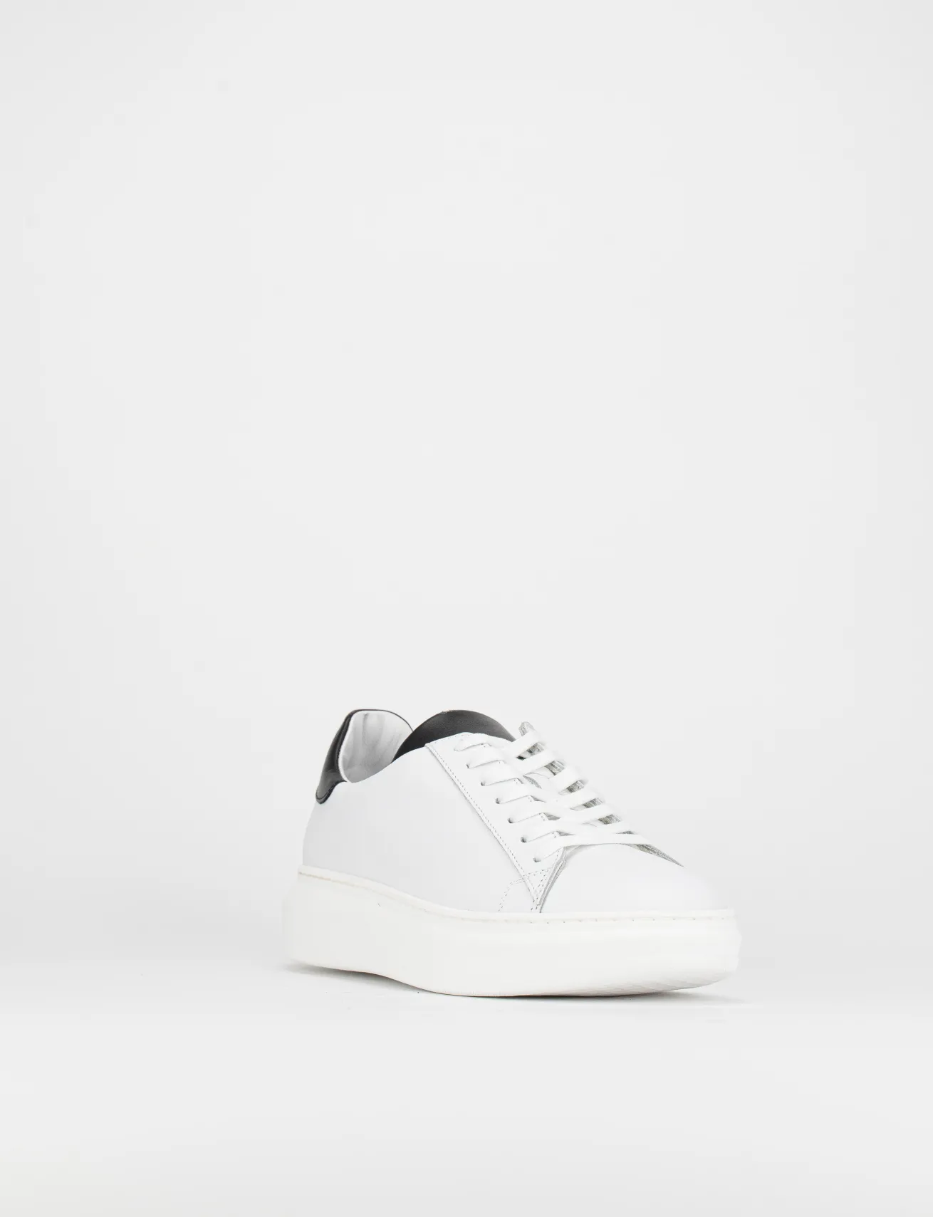 Sneakers pelle bianco
