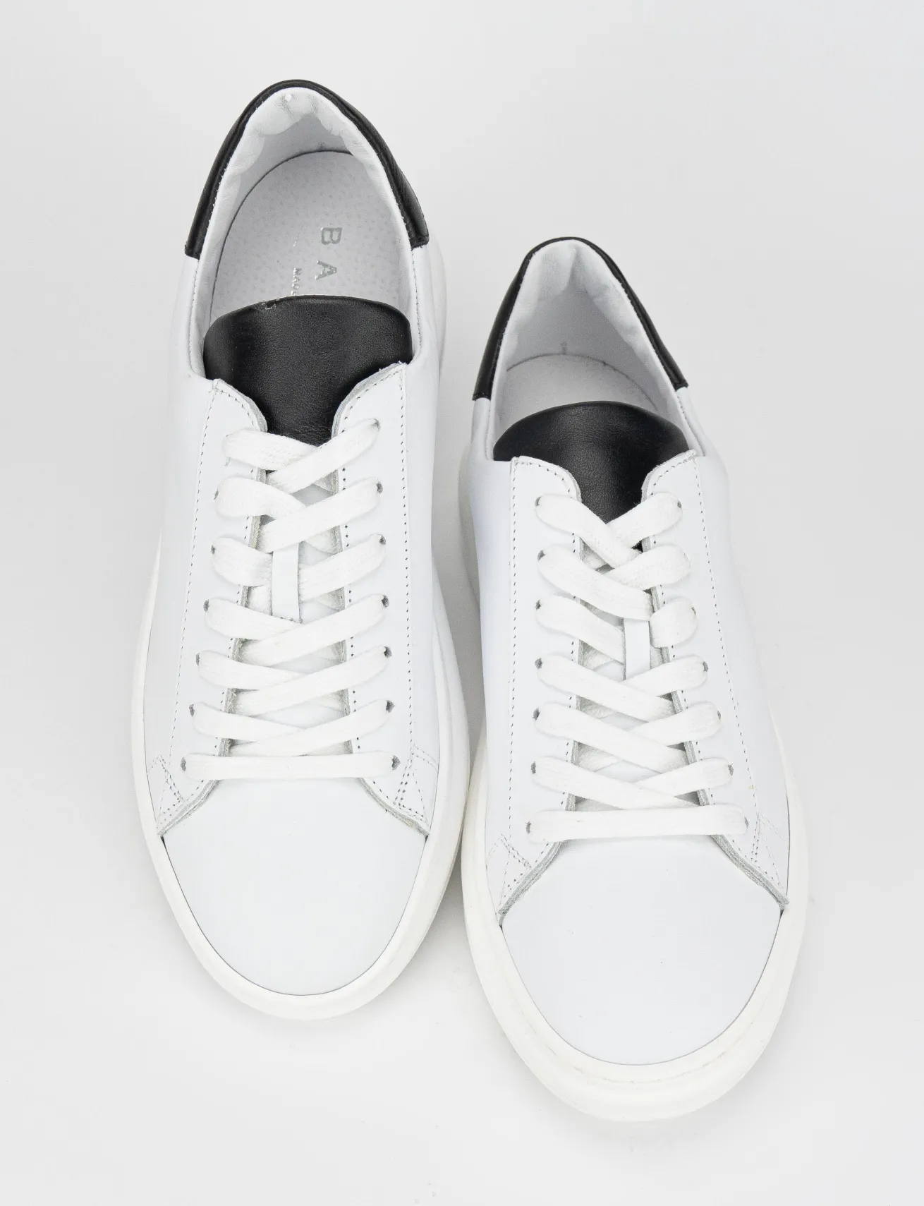 Sneakers pelle bianco