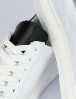 Sneakers pelle bianco