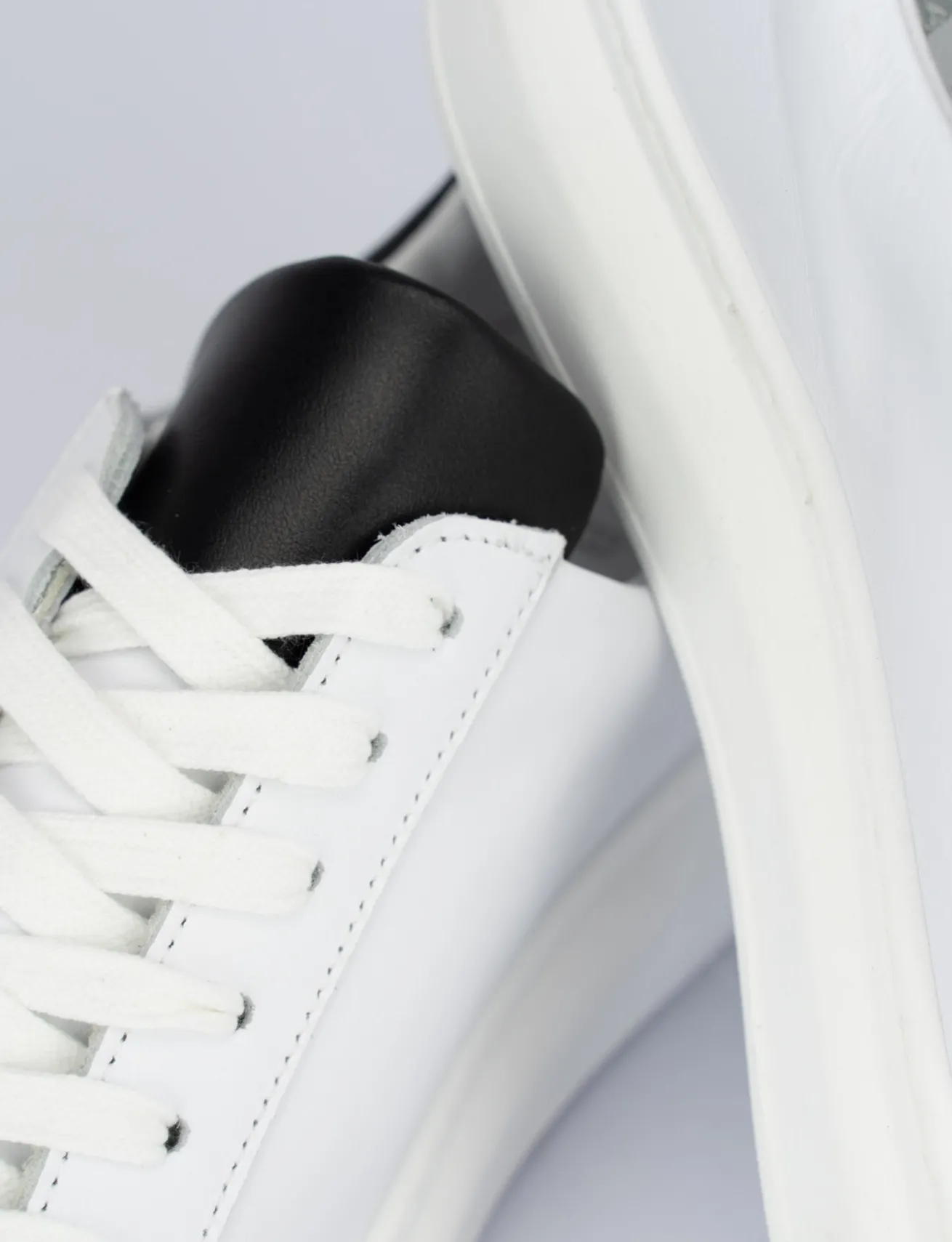 Sneakers pelle bianco