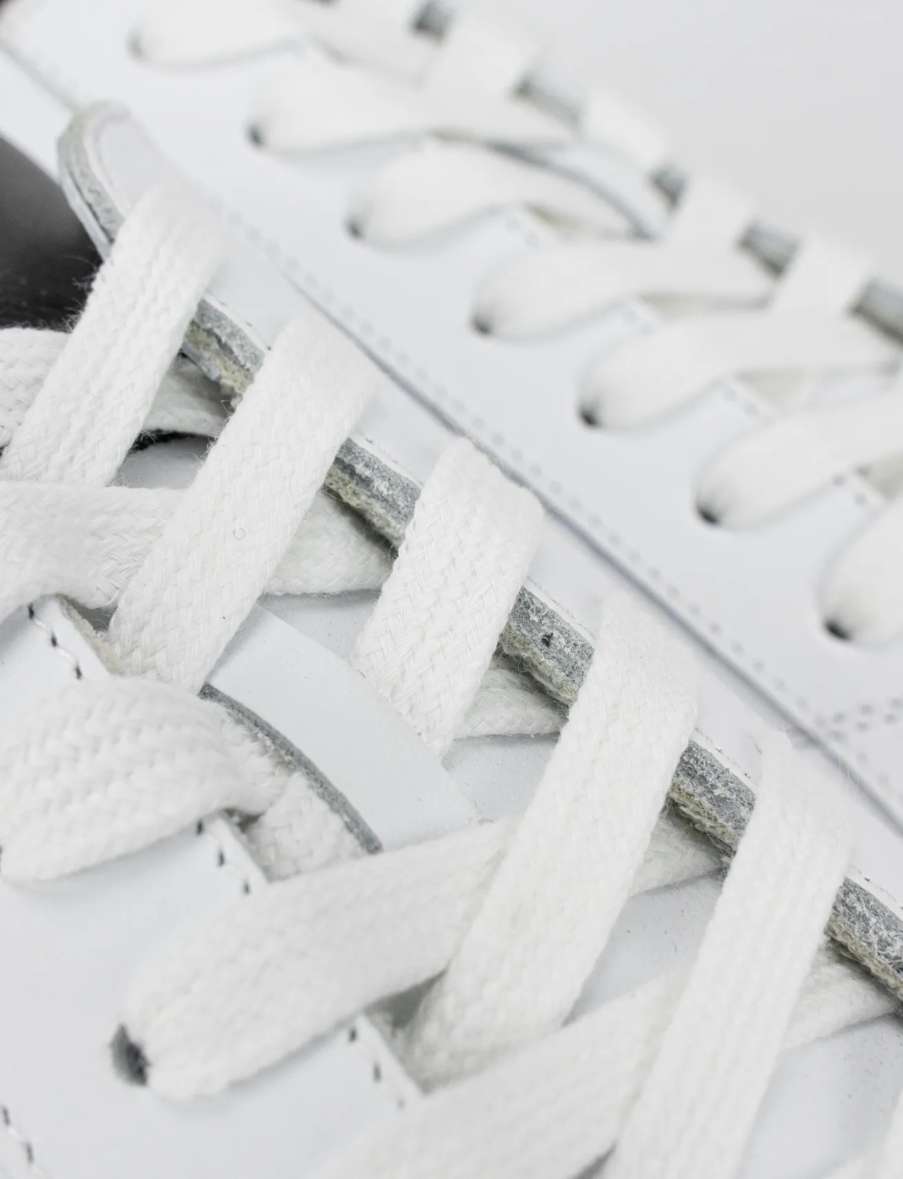 Sneakers pelle bianco