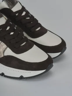 Sneakers pelle bianco