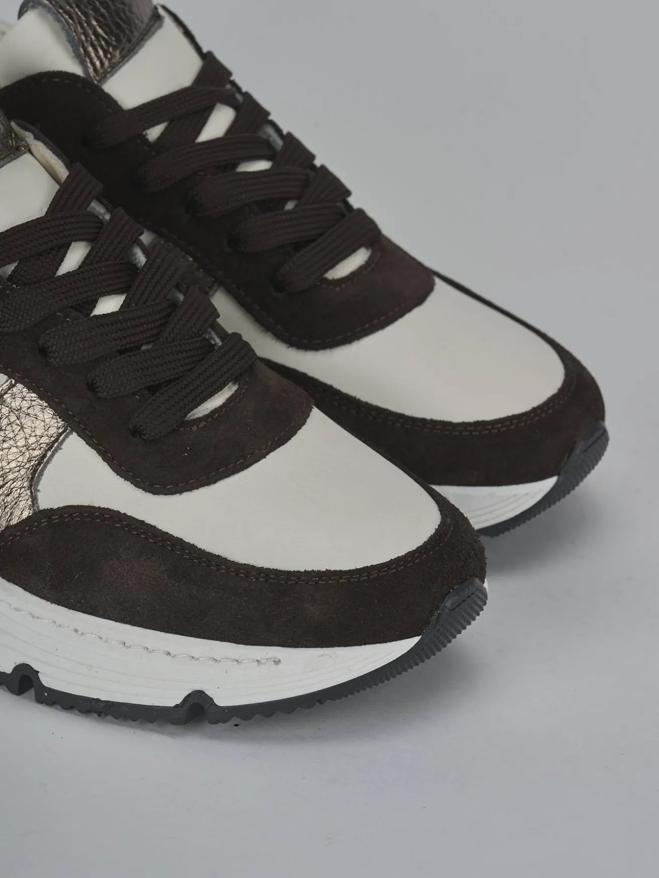 Sneakers pelle bianco