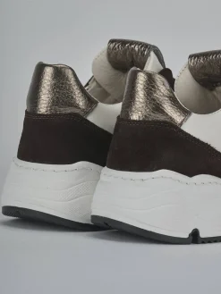 Sneakers pelle bianco